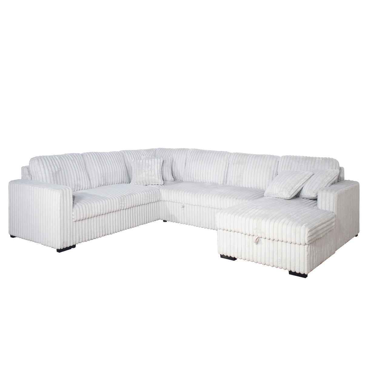 Bliss Sectional Sleeper with Storage Chaise