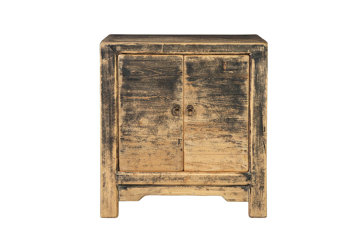 Sutherlind - Cabinet - Dark Gray / Light Brown