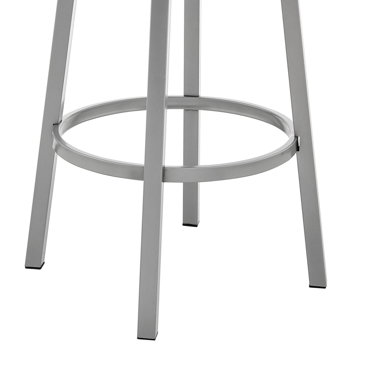 Cohen - Swivel Bar Stool - Silver Finish