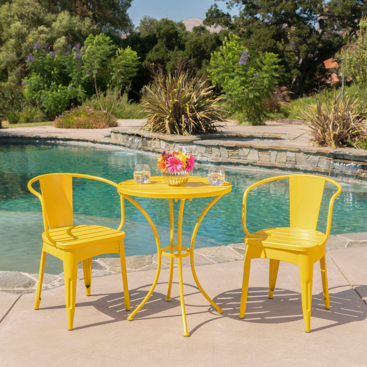Colmar - 3 Piece Metal Set