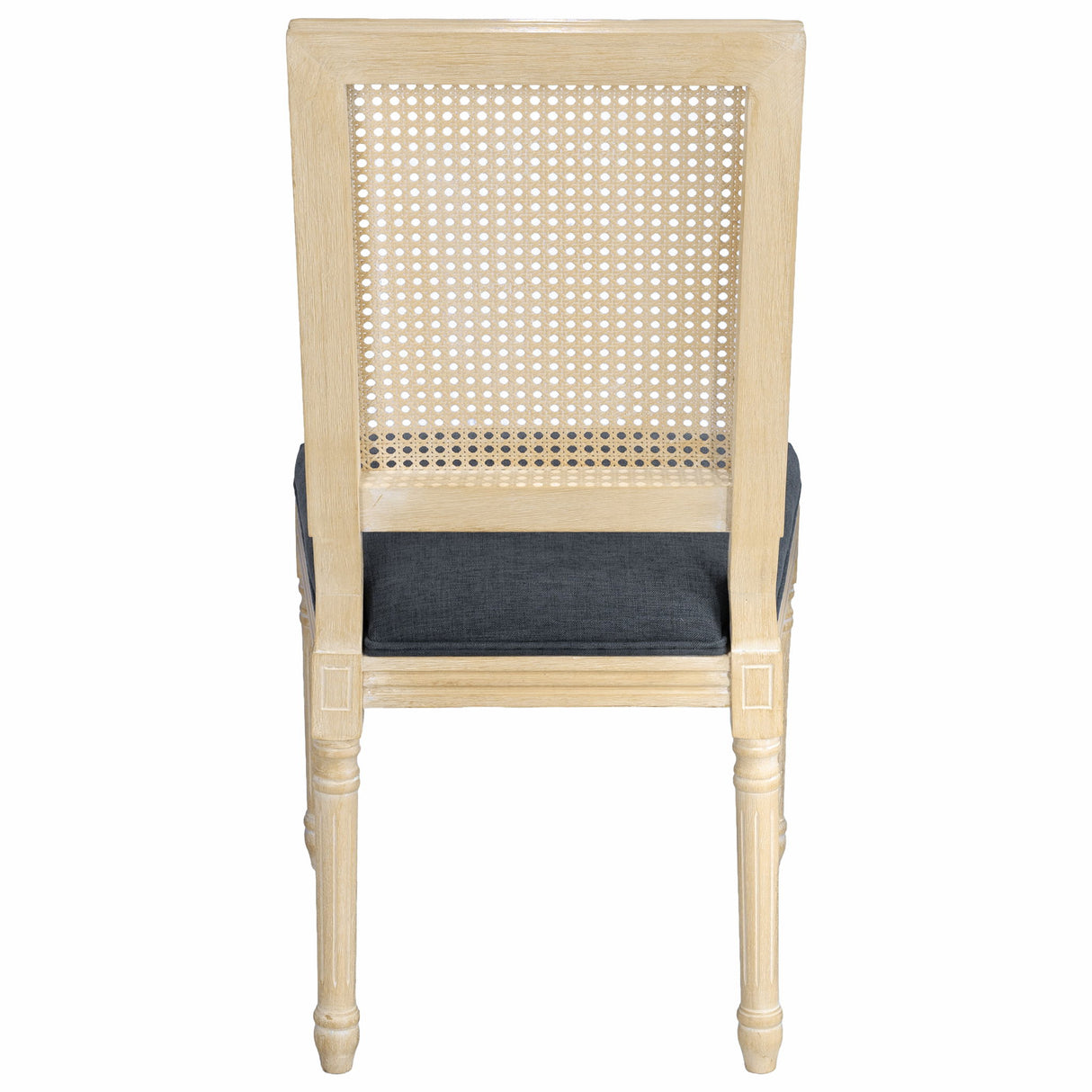 Dining Chairs With Square Back (Set of 2)