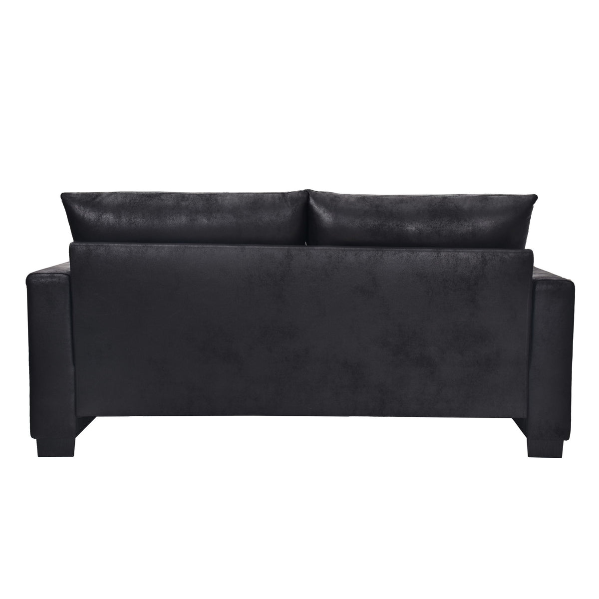 2 Seater Sofa, 2 Throw Pillows For Living Room