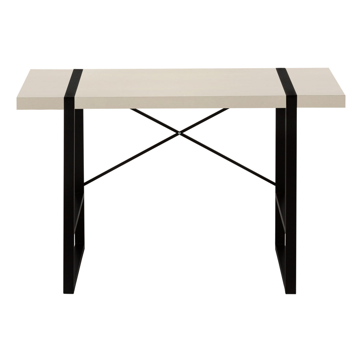 Computer Desk For Home Office, Laptop, Contemporary, Versatile Placement - Beige