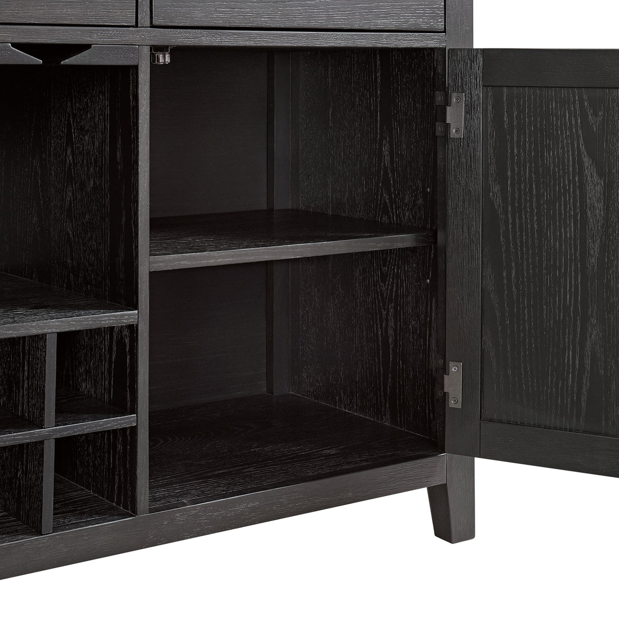 Axel - Server - Light Gray / Espresso