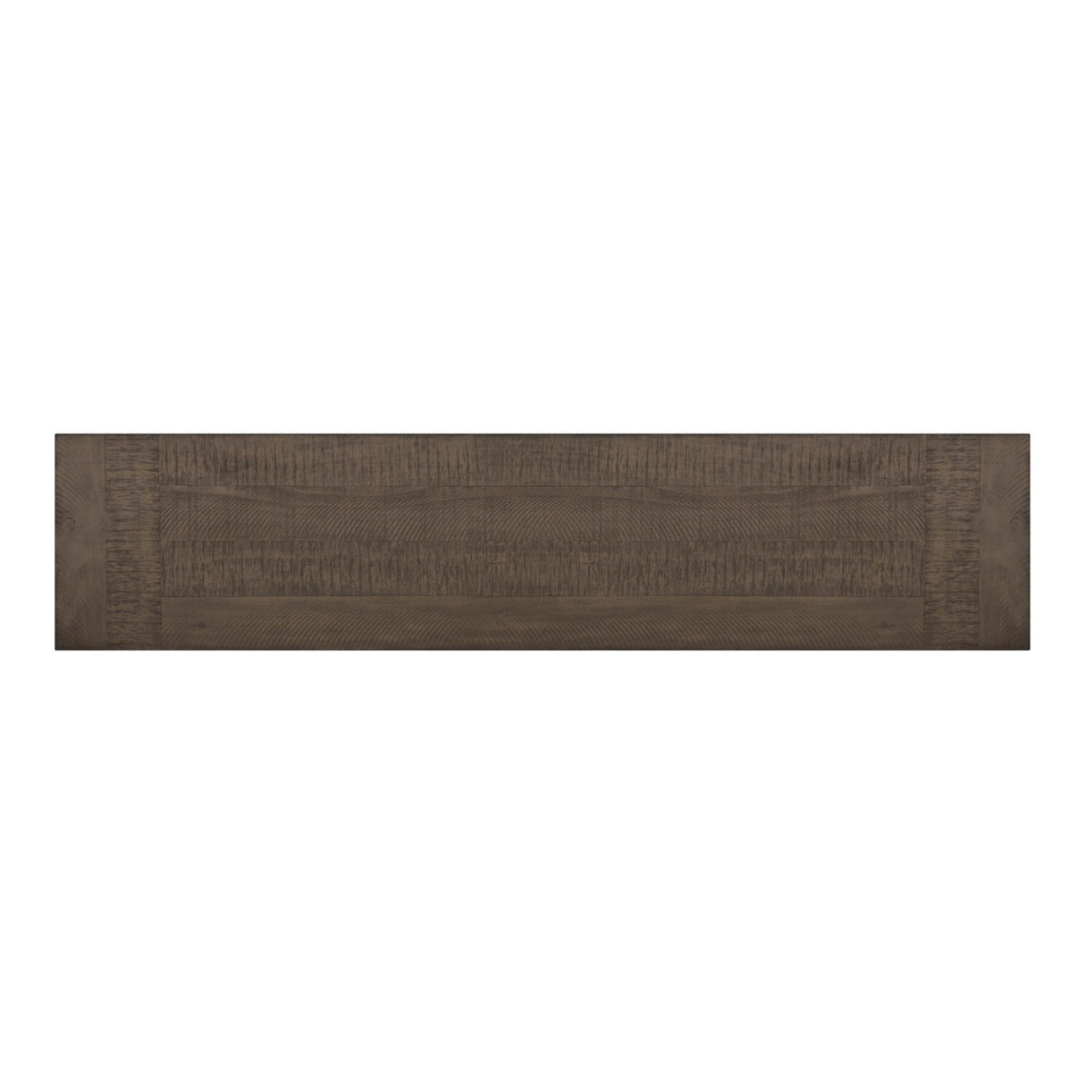 Yellowstone - Dining Bench With Metal Bar Cross - Medium Brown