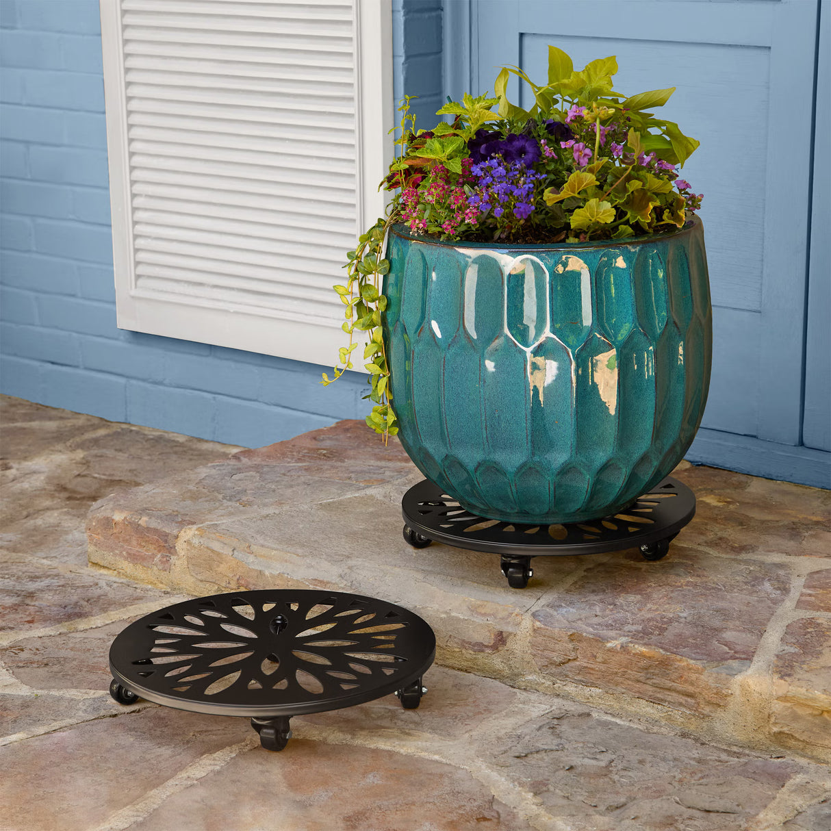 Inside Outside Garden Plant Caddy 2 pk