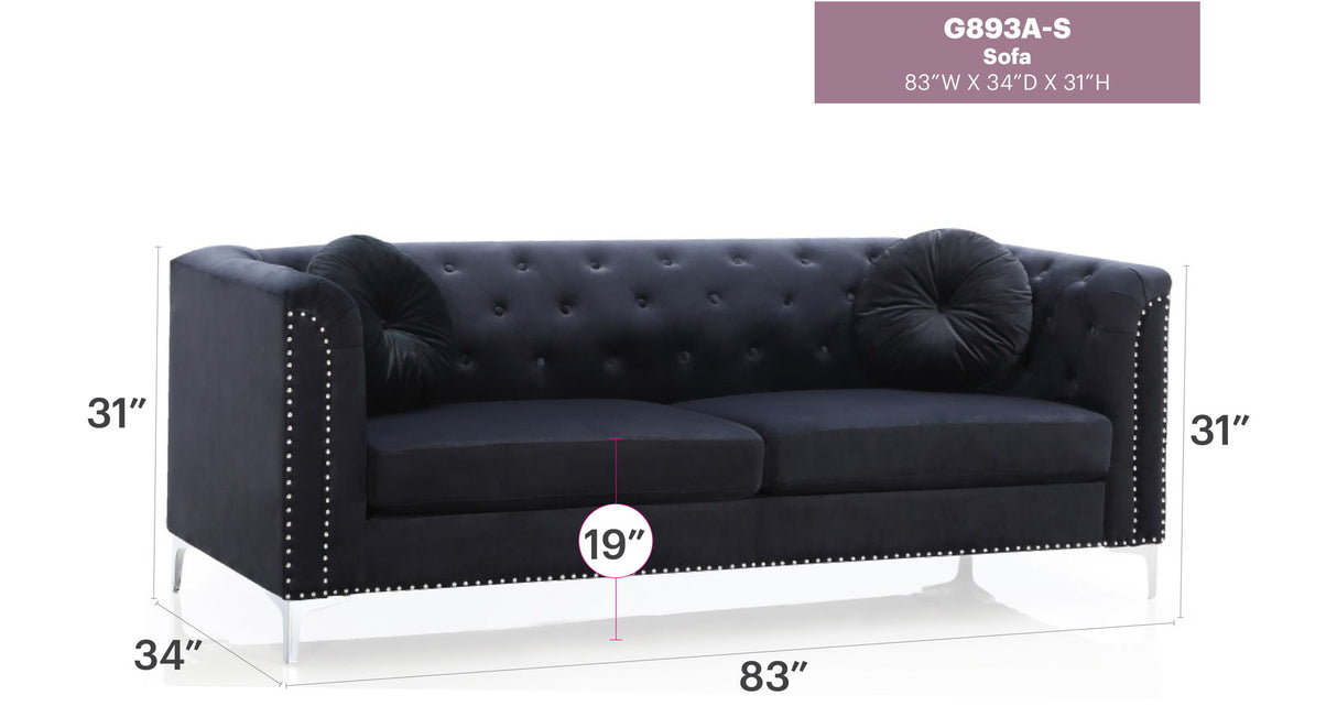Pompano - Elegant Contemporary Sofa