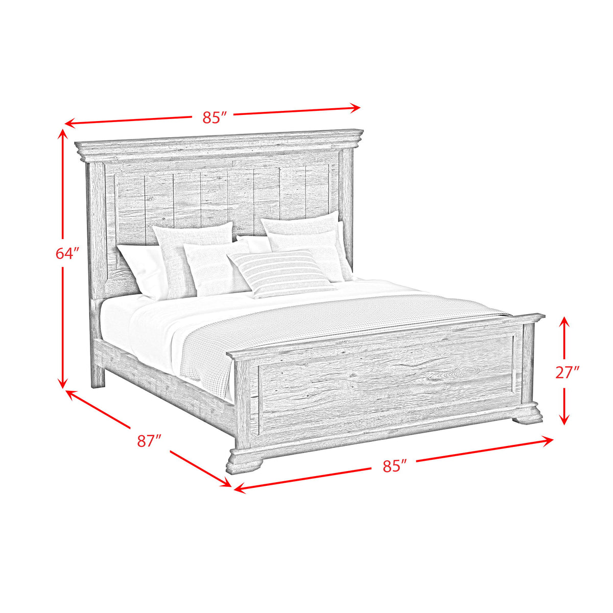Park Ridge - Panel Bed