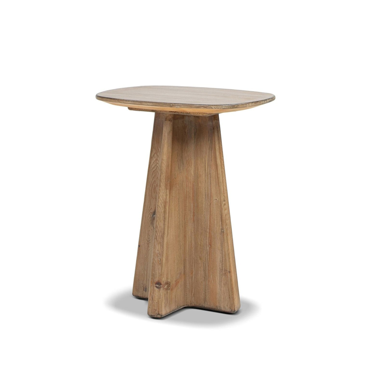 Clarence - Rectangular End Table - Antique Brown