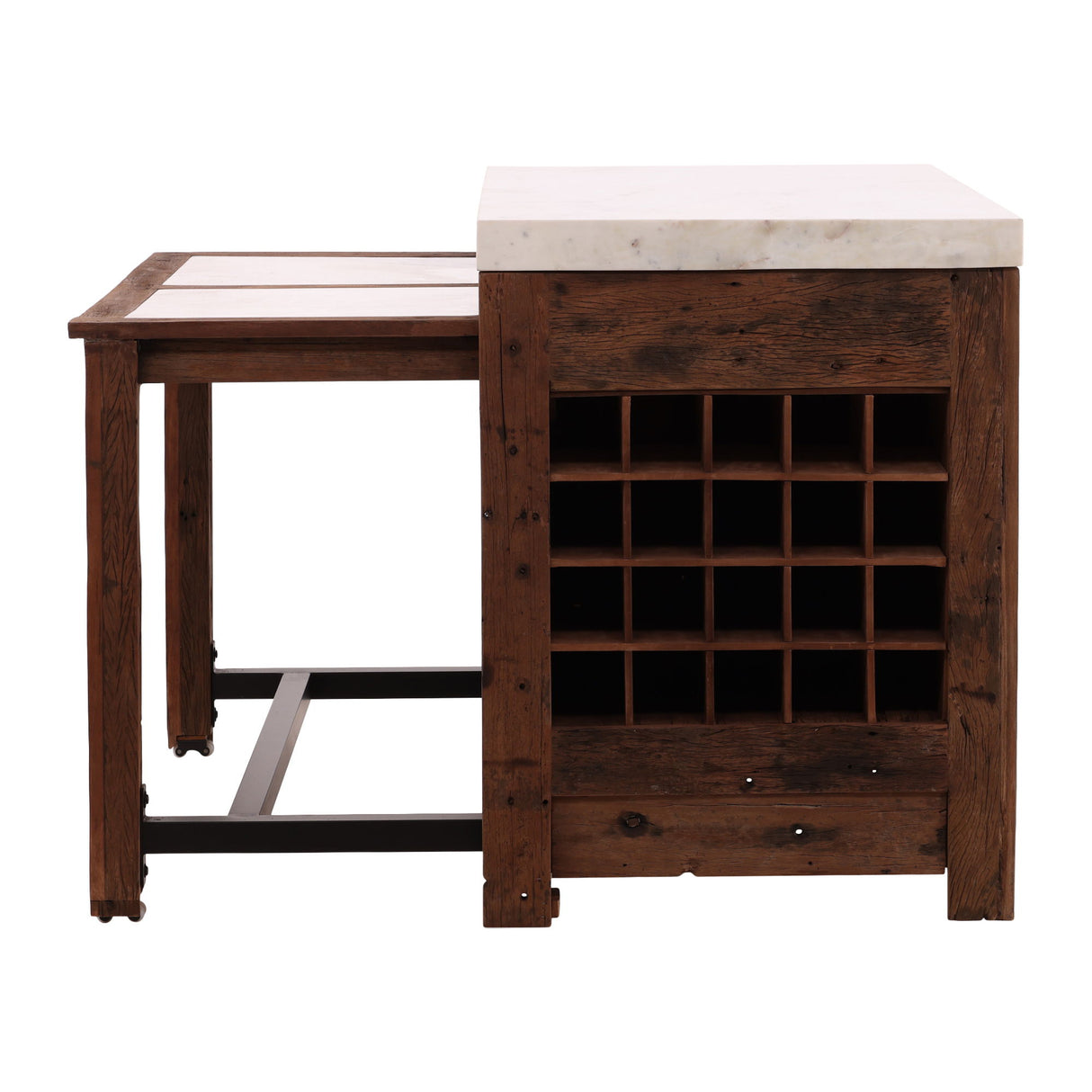 Russel - Island - Dark Brown / Beige