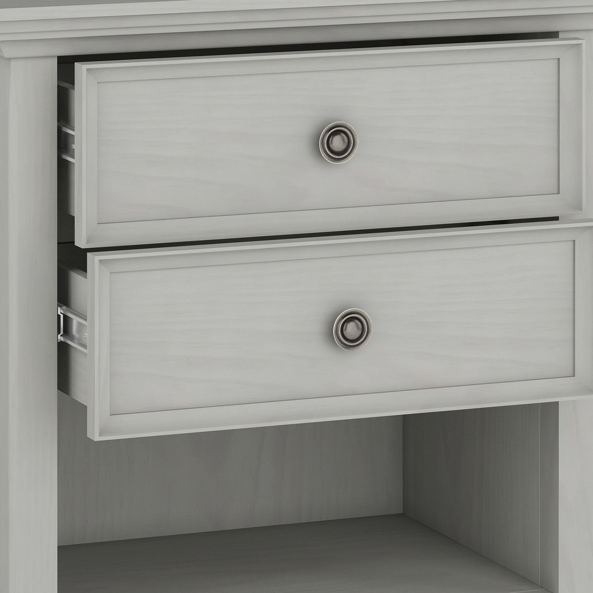 Amherst - Bedside Table - Gray
