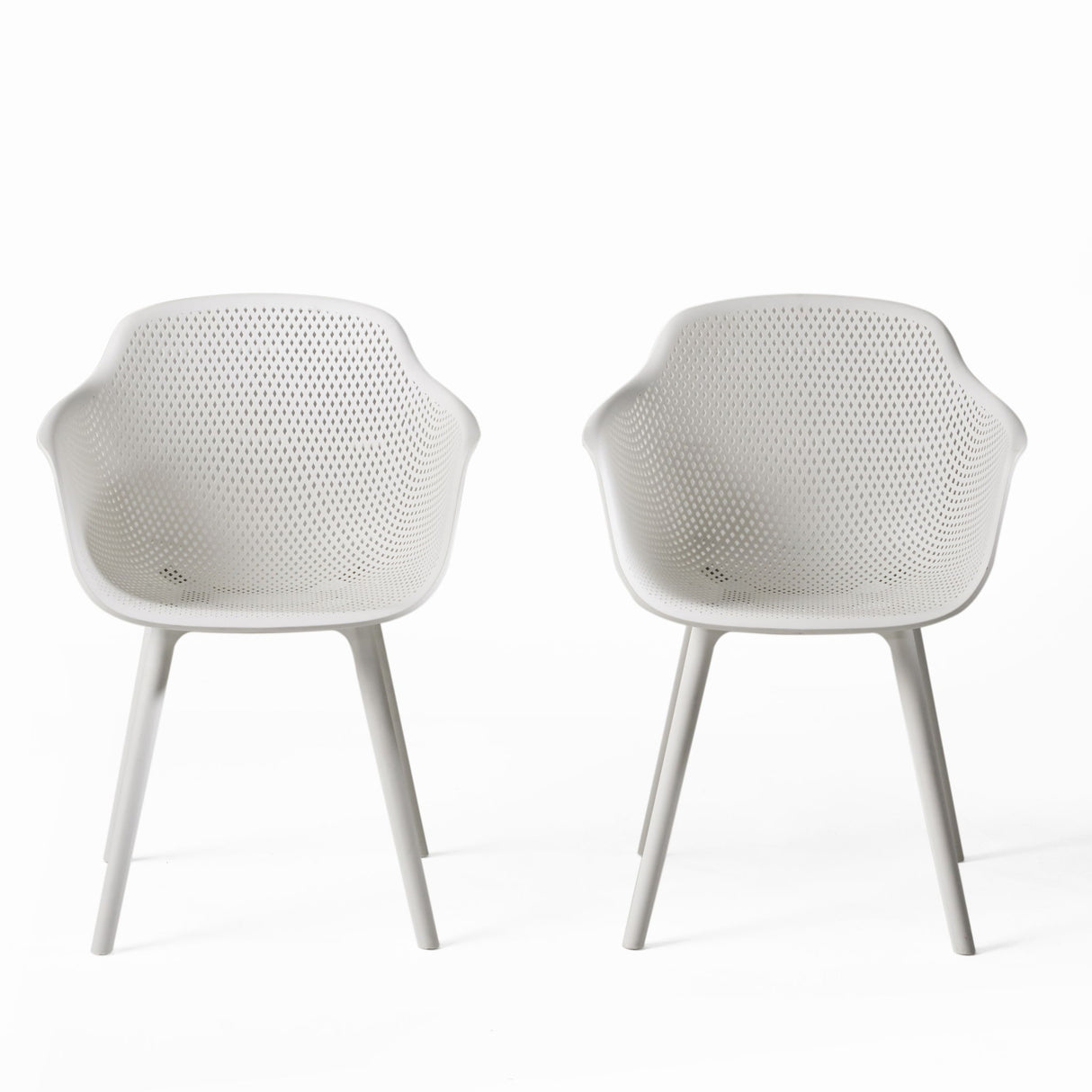 Lotus - Chair (Set of 2) - White