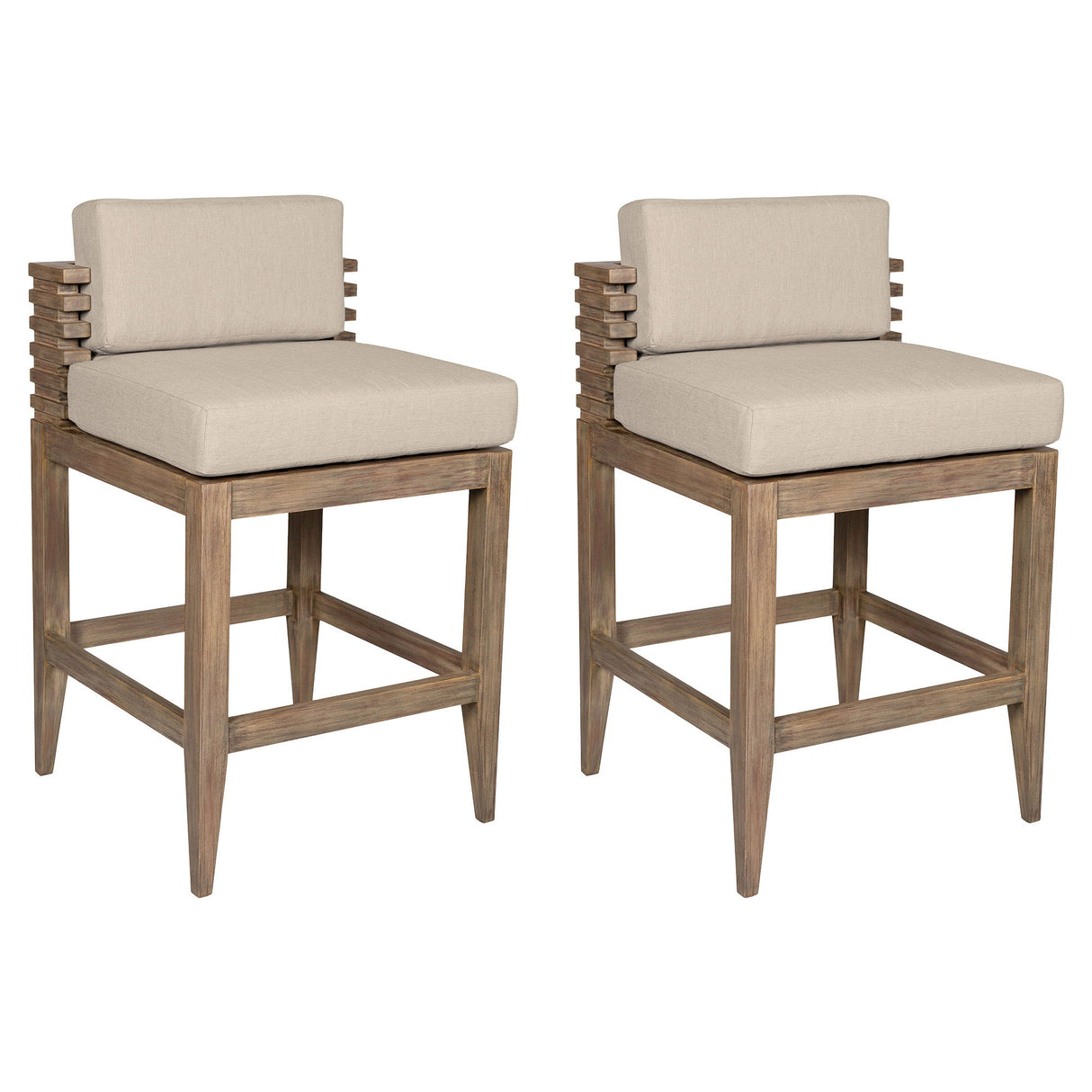 Vivid - Outdoor Patio Counter Stool Set