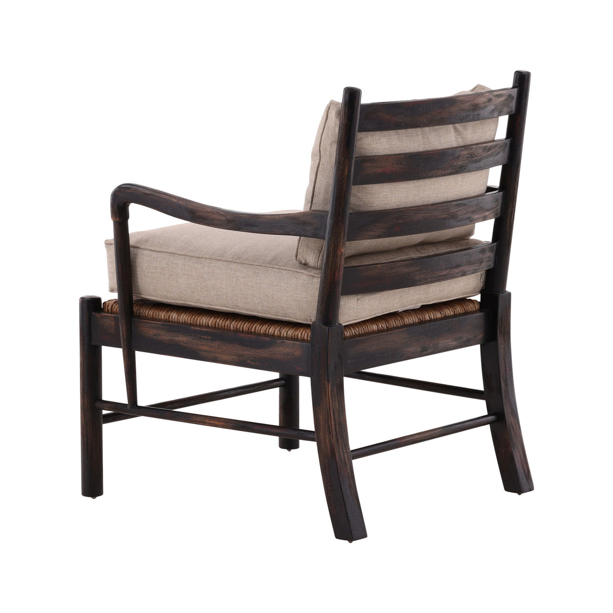 Paxton - Occasional Chair - Dark Brown / Beige