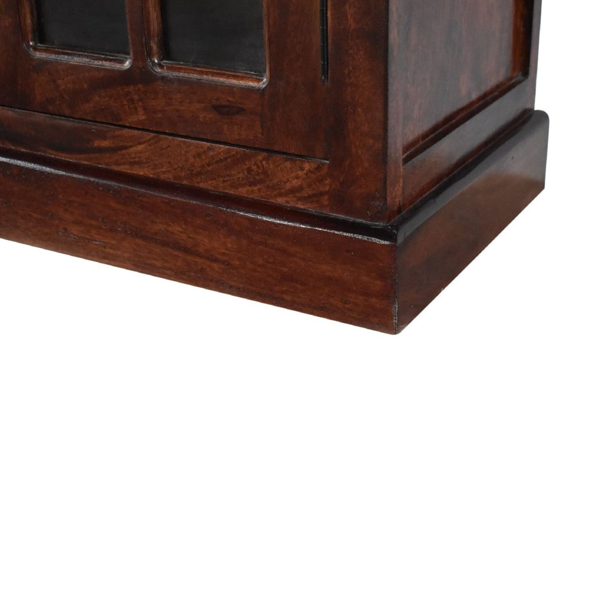 Large Glazed Sideboard Buffet Cabinet Storage Unit Solid Wood 65x35in