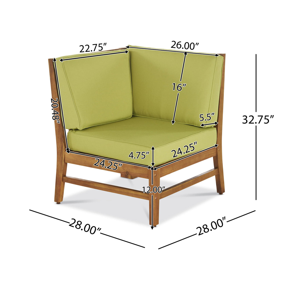 Perla - Corner Chair