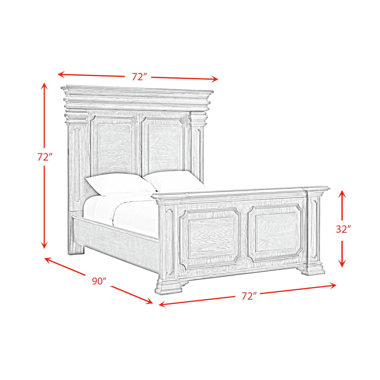 Kings Court - Bed