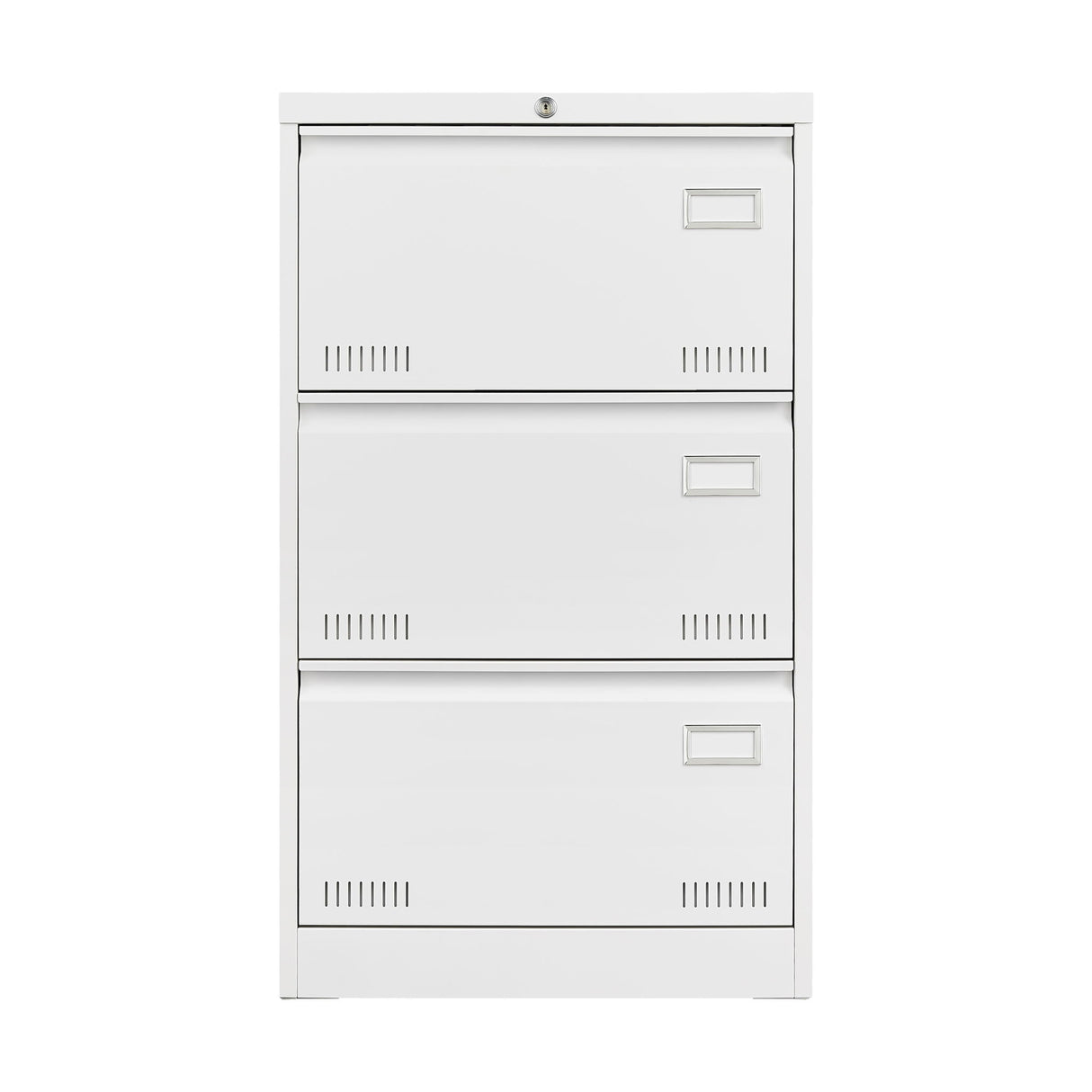 Filing Cabinet Lateral File Cabinet 3 Drawer, Locking Metal File Cabinets Three Drawer, Office Filing Cabinet With Lock Drawers For Home Office