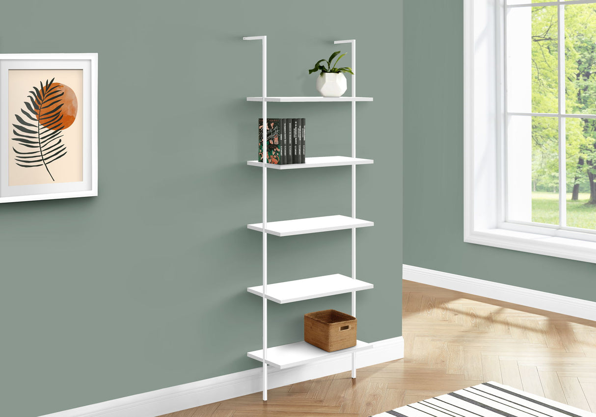 Etagere Bookcase Ladder 5 Tier For Office - Etageres - Alpine Outlets