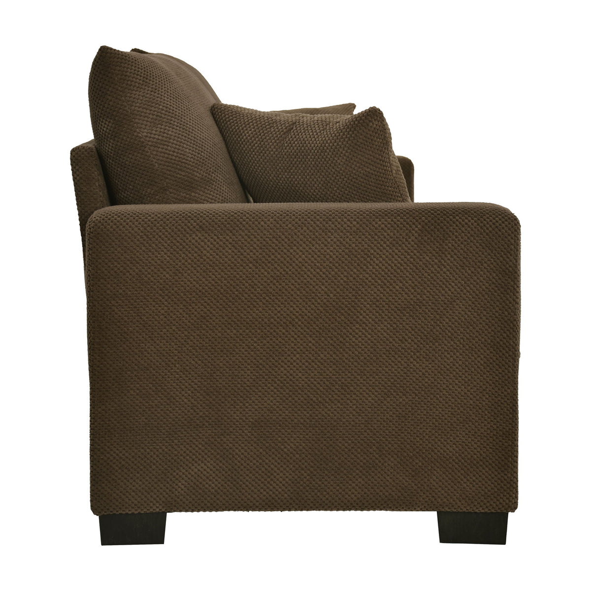 2 Seater Sofa, 2 Throw Pillows For Living Room