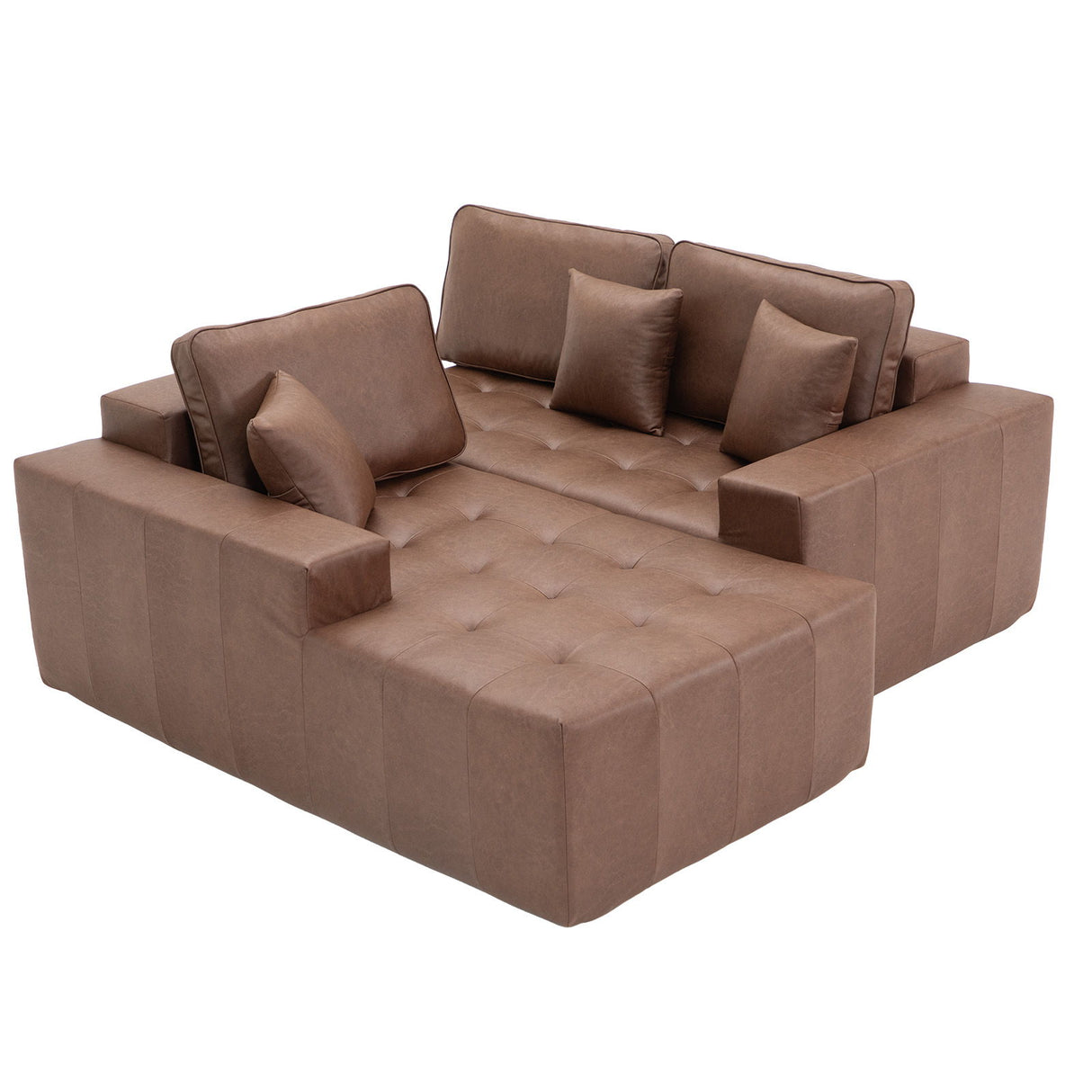 L - Shaped Corner Chaise Sofa Bed