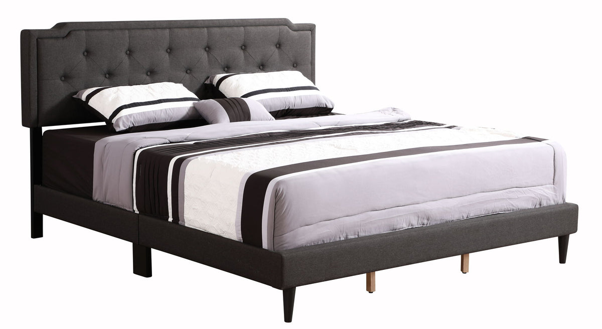 Button Tufted Bed Charming For Cozy Spaces
