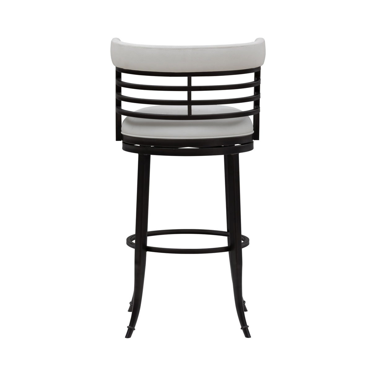 Telia - Upholstered Swivel Bar Height Barstool