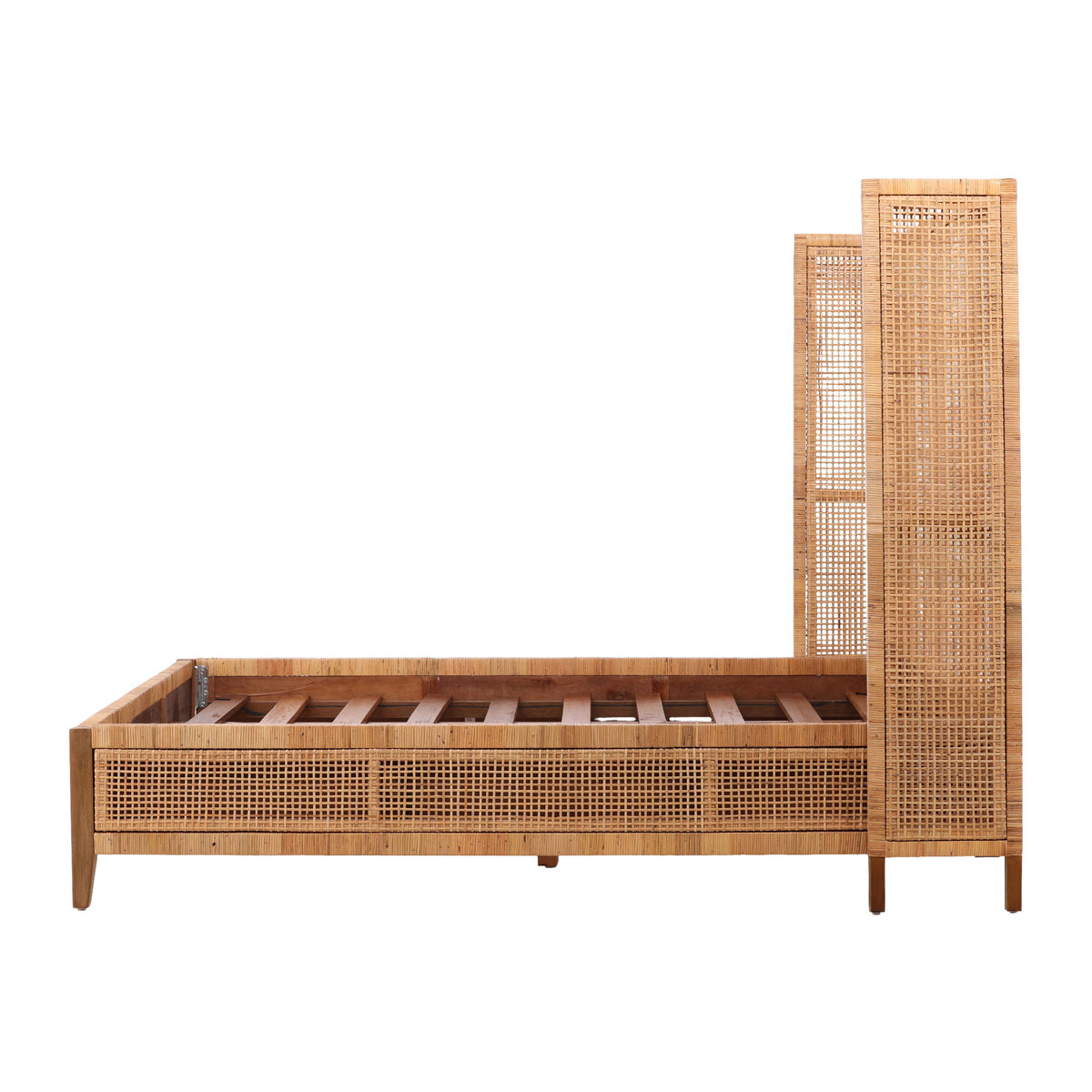 Positano - King Bed - Light Brown