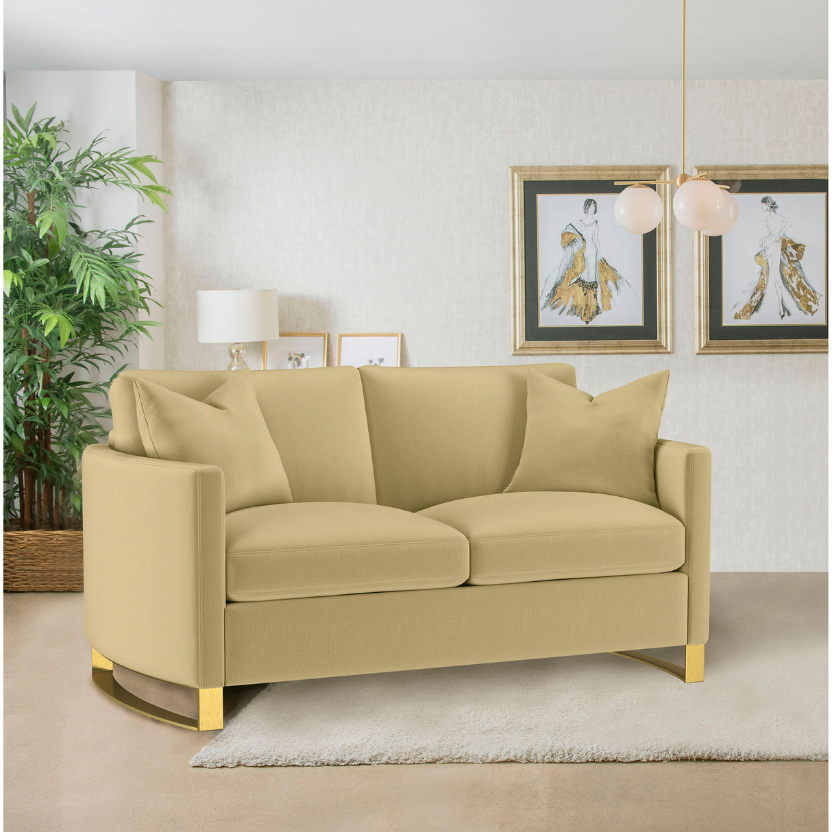 Whittier - Loveseat - Camel