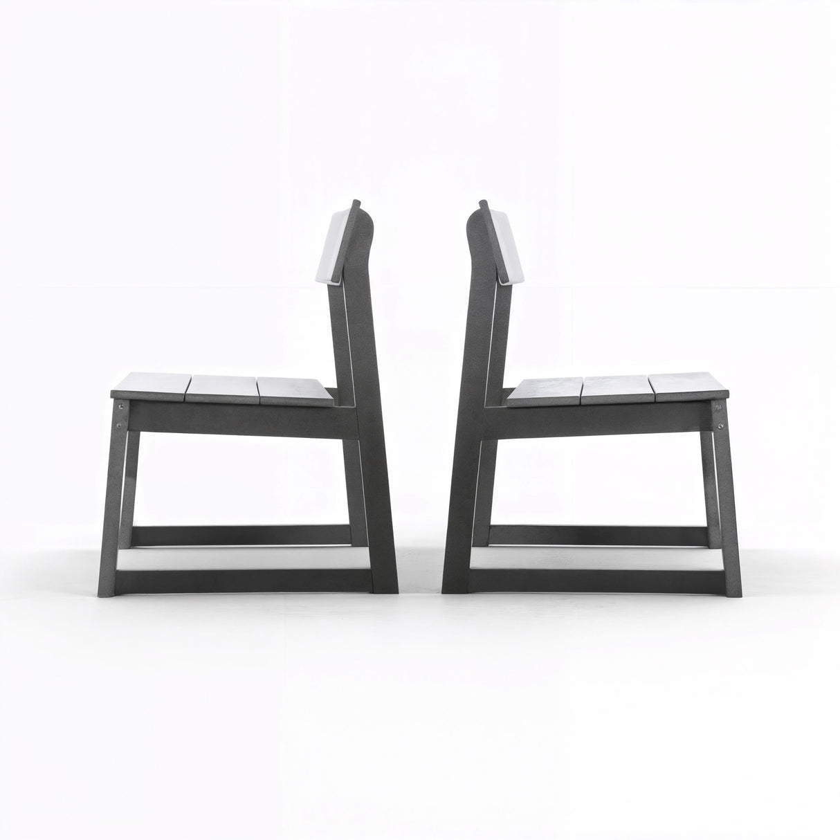 All Weather Patio Dining Chairs (Set of 2)