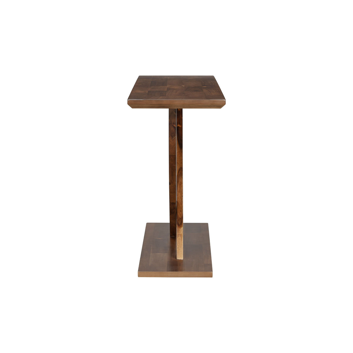 Console Table With Cross Leg Base And Reinforced Support Plate