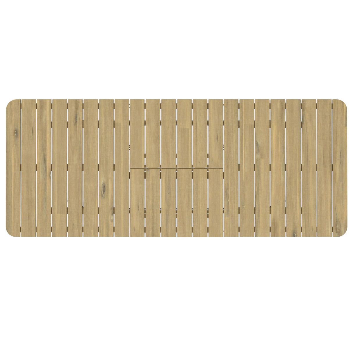 Beachside - Outdoor Extendable Dining Table - Light Teak
