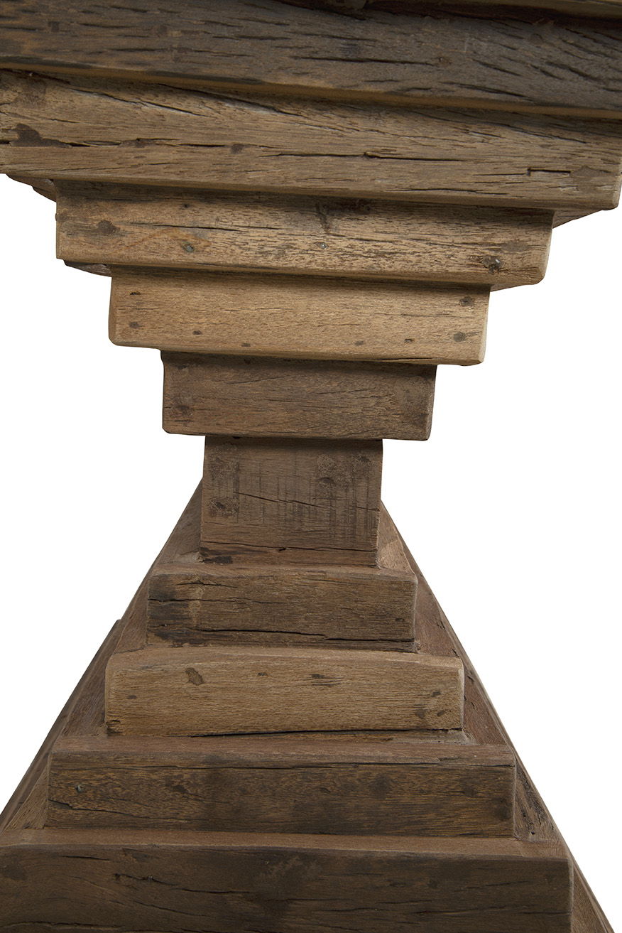 Stackers - Marble Console - Dark Brown