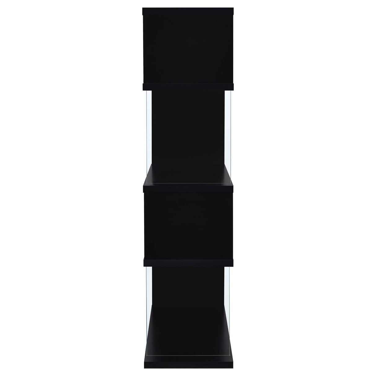 Elias - 4 Shelf Bookshelf With Zigzag Design