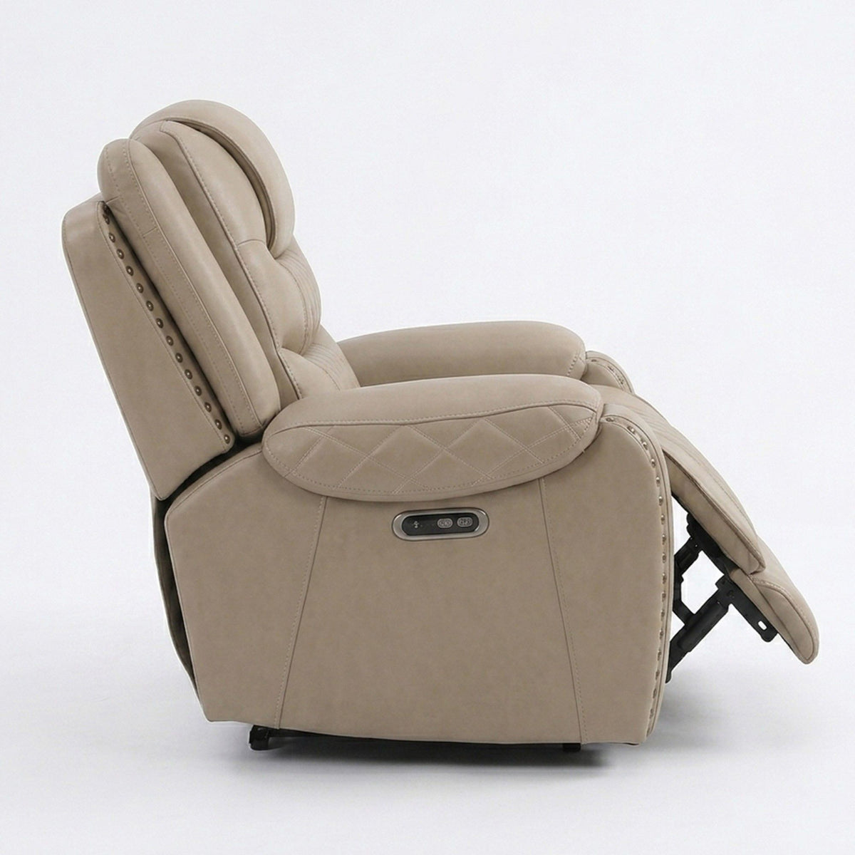 Power Motion Sofa Set With USB Ports And Adjustable Headrests