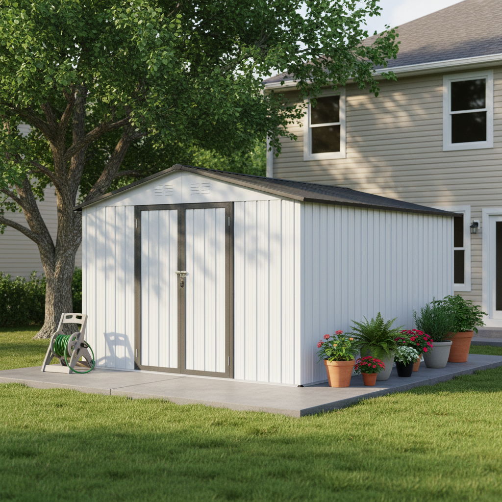 10' x 12' Garden Sheds Outdoor Storage Sheds