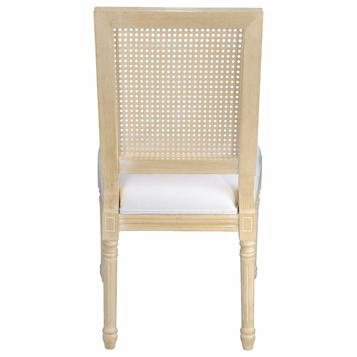 Dining Chairs With Square Back (Set of 2)