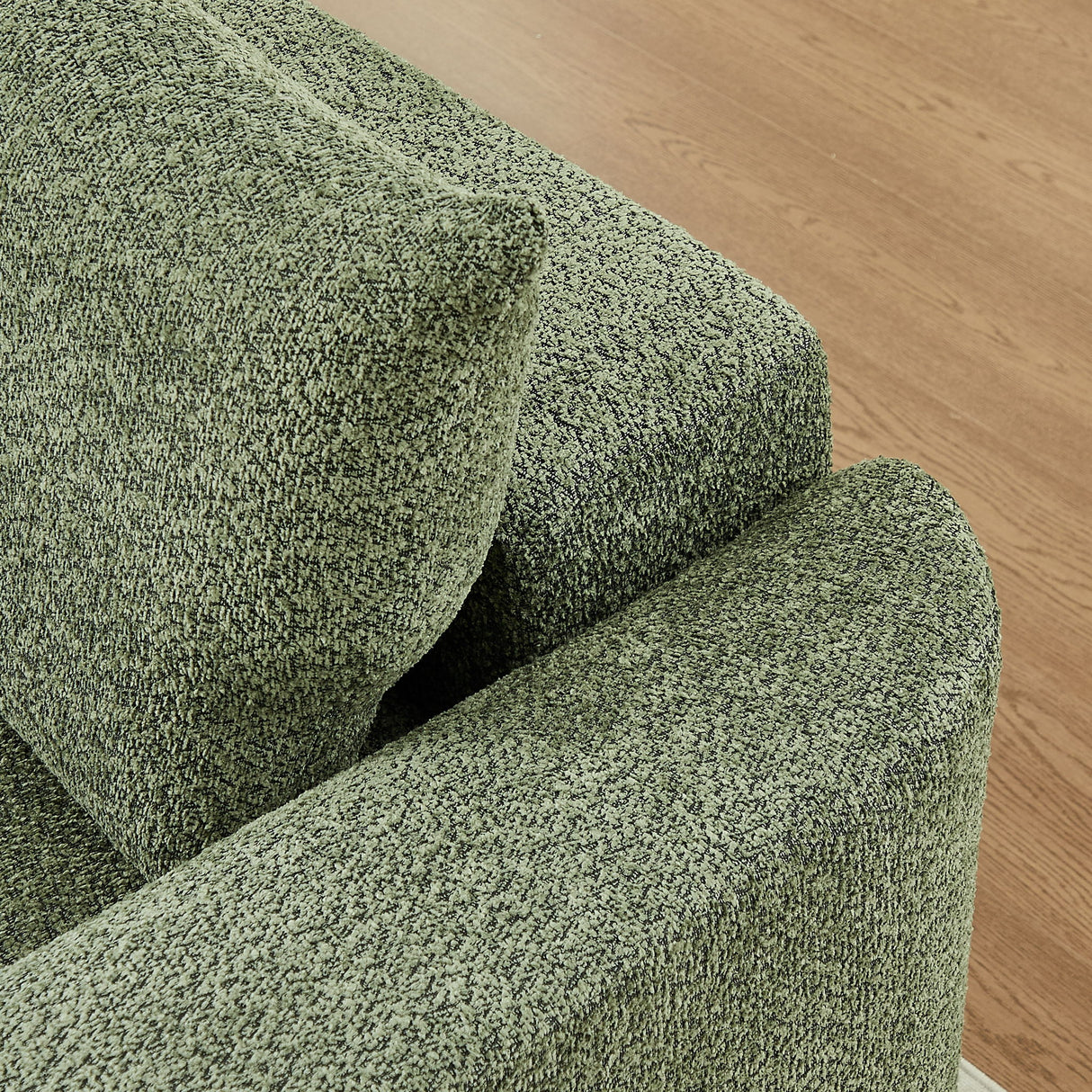 3 Seater With Thickened Armrests Sofa For Living Room
