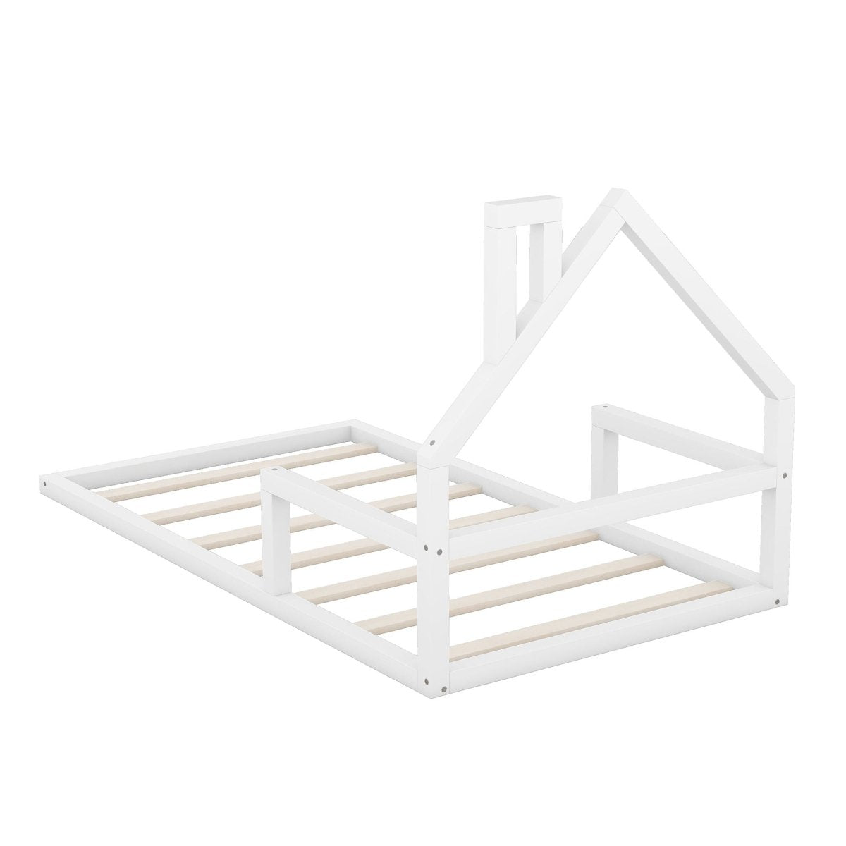 Floor Bed With House Shaped Headboard - Platform Beds available at Alpine Outlets in Denver