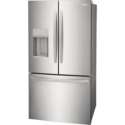 Frigidaire 27.8-cu ft French Door Refrigerator with Ice Maker and Dispenser – Fingerprint Resistant Stainless Steel - Kitchen Fixtures - Alpine Outlets