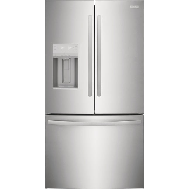 Frigidaire 27.8-cu ft French Door Refrigerator with Ice Maker and Dispenser – Fingerprint Resistant Stainless Steel - Kitchen Fixtures - Alpine Outlets