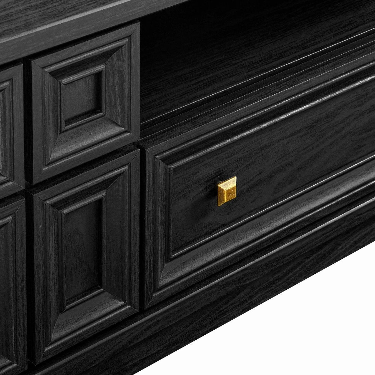 Geometric Panel TV Stand 59 Inch - TV Stands available at Alpine Outlets in Denver