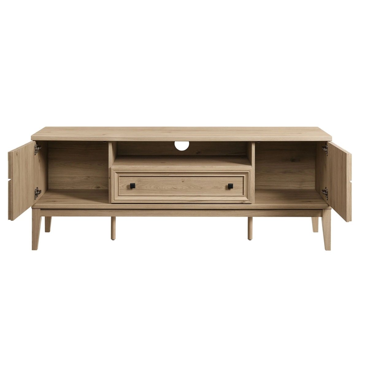 Geometric Panel TV Stand 59 Inch - TV Stands available at Alpine Outlets in Denver