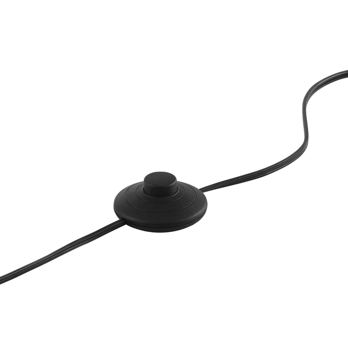 58" Glass Globe Floor Lamp with Metal Base – Black - Lighting - Alpine Outlets
