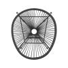 Linon Anson White/Black Rope/Steel Outdoor Single Chair