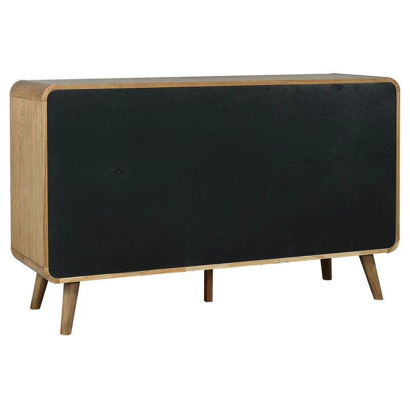 Robyn Light Ash 6-Drawer Mid-Century Modern Dresser