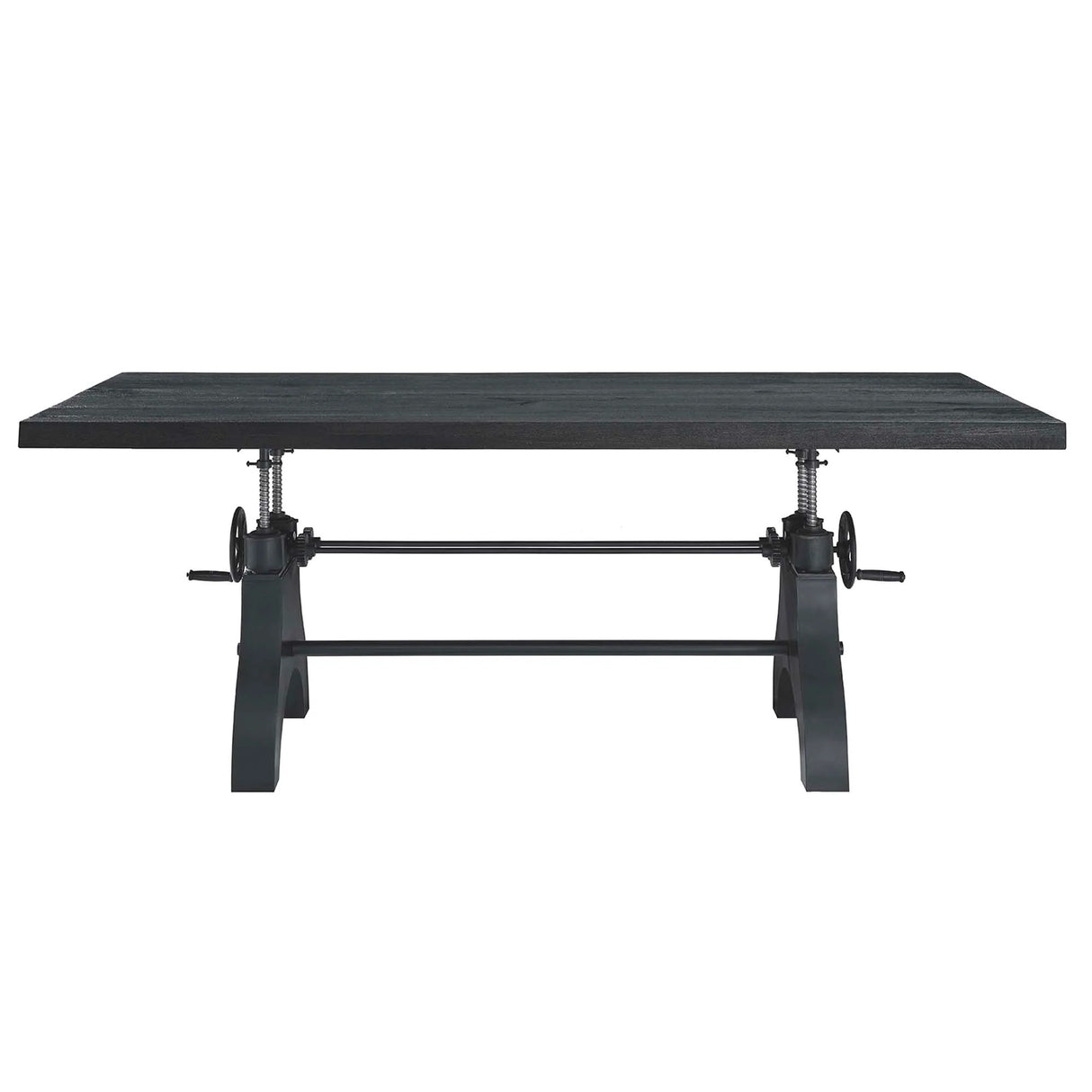 96 Inch Adjustable Height Solid Wood Dining and Conference Table