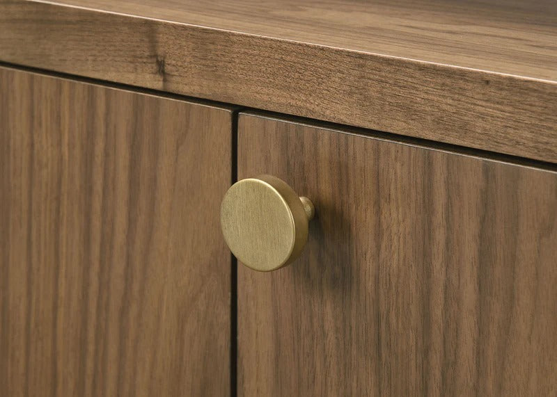 Crestmore Walnut Dining Sideboard Cabinet with Storage