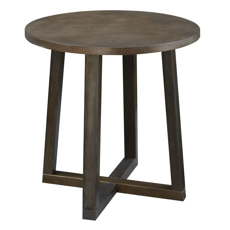 Industrial Brown Mid-Century 3-Piece Occasional Table Collection