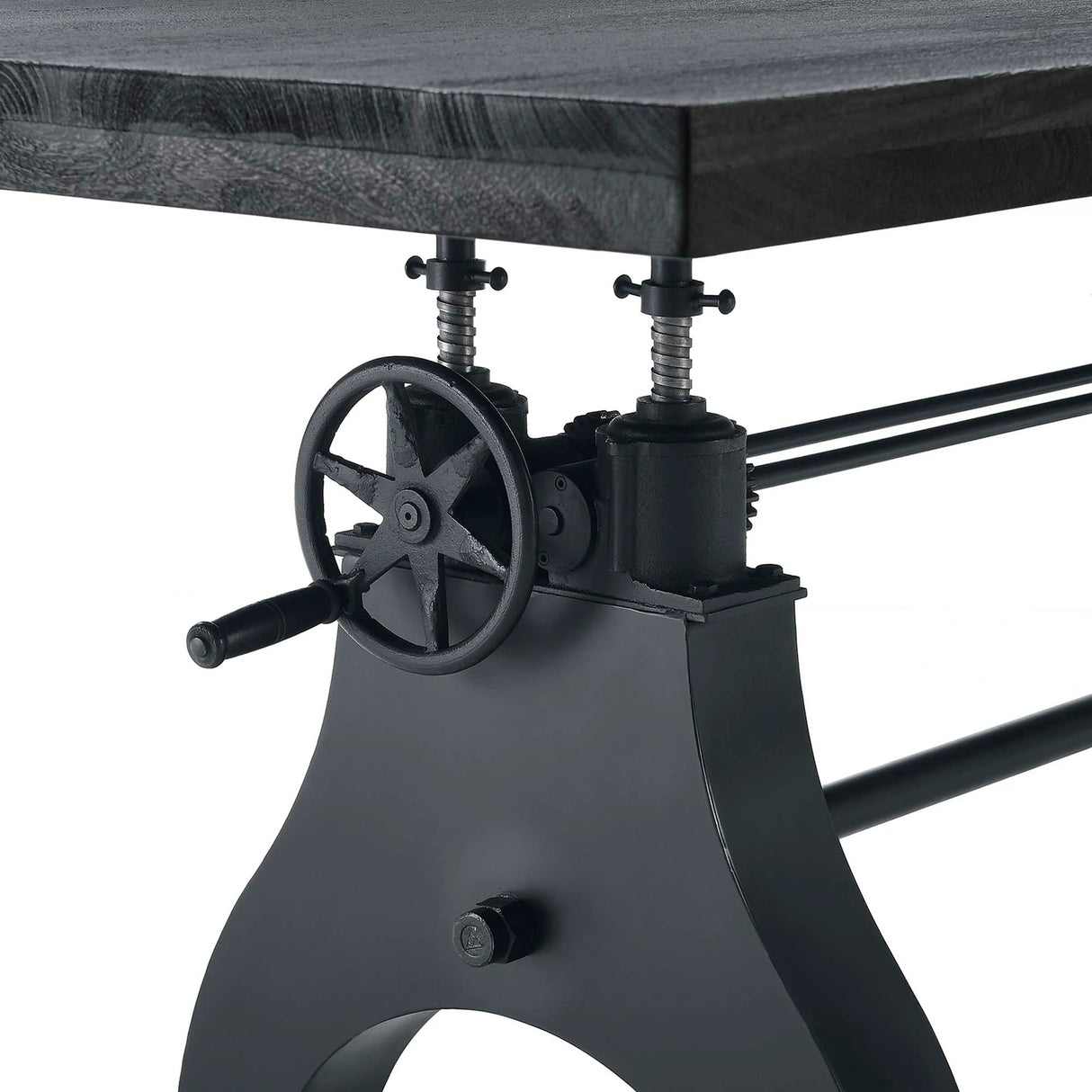 96 Inch Adjustable Height Solid Wood Dining and Conference Table